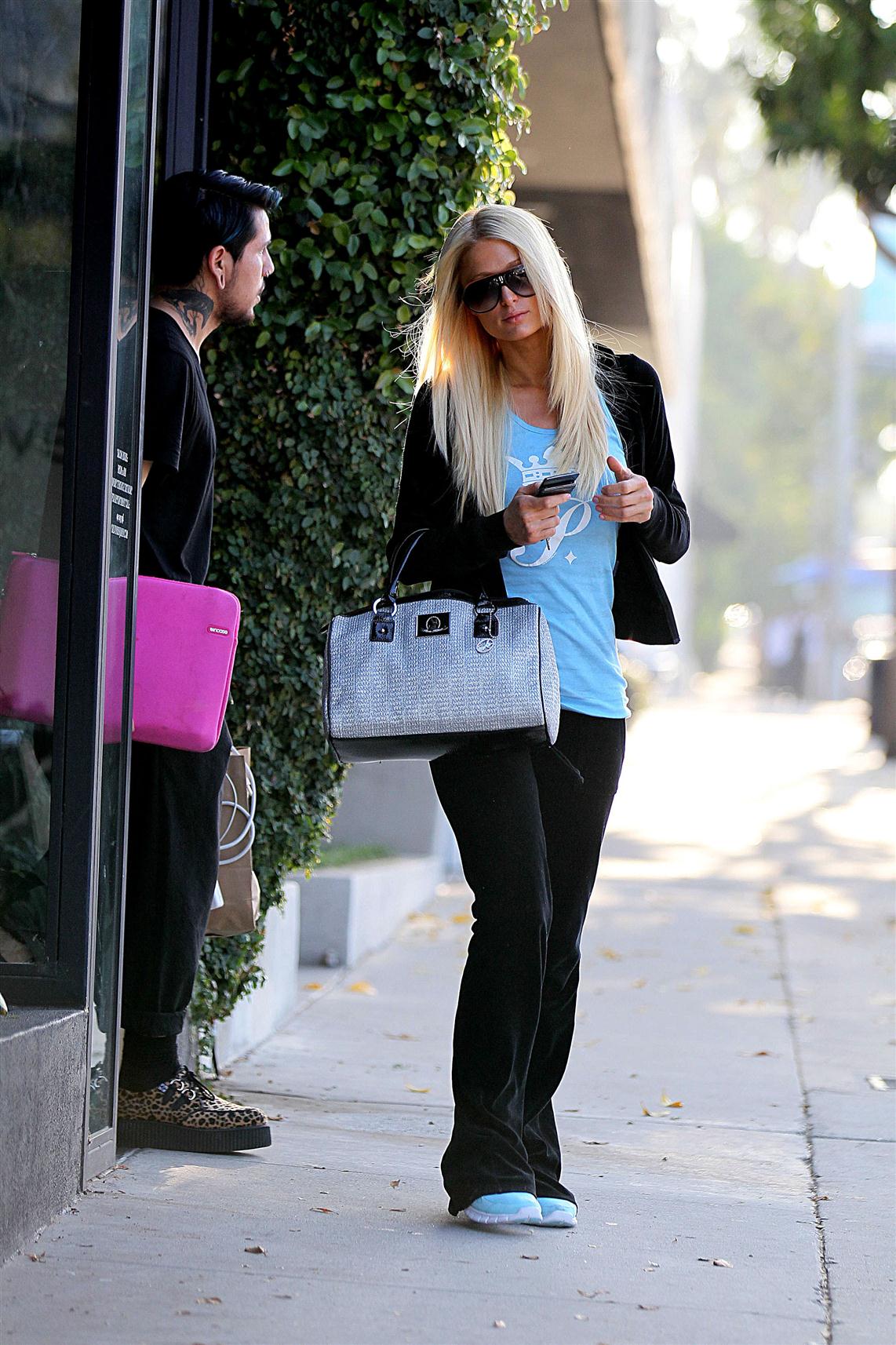 Paris Hilton leaving Galvin Benjamin Salon pictures | Picture 63011